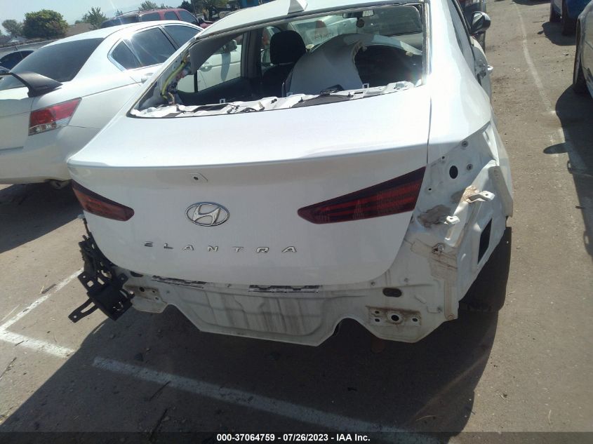 2019 HYUNDAI ELANTRA SEL - 5NPD84LF6KH407876