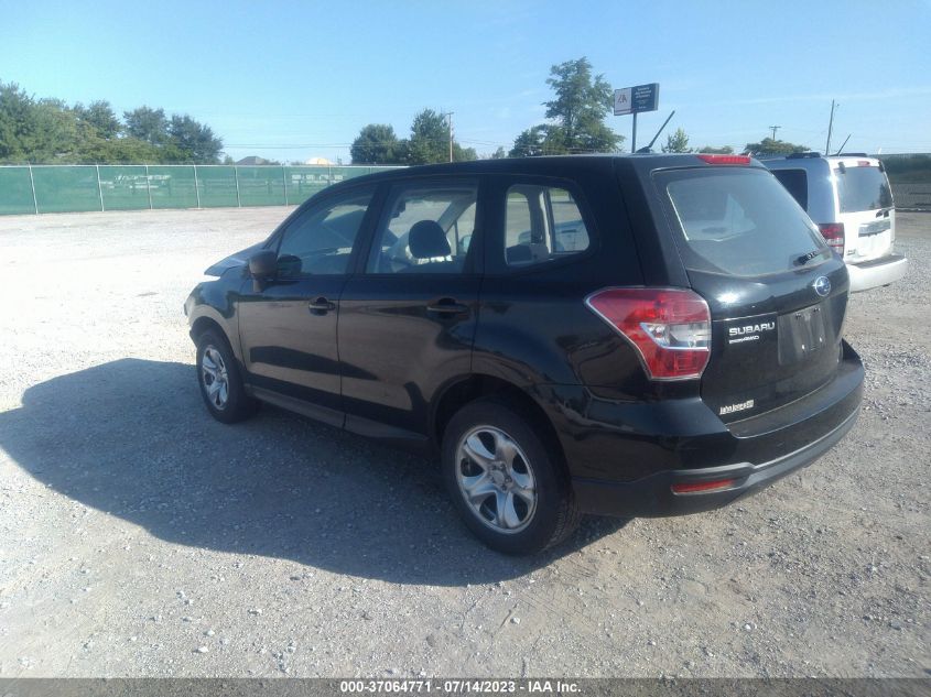 2014 SUBARU FORESTER 2.5I - JF2SJAAC9EH443519