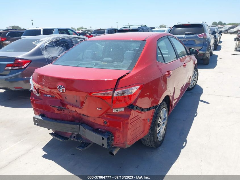 2019 TOYOTA COROLLA L/LE/SE/XLE/XSE - 5YFBURHE1KP859494