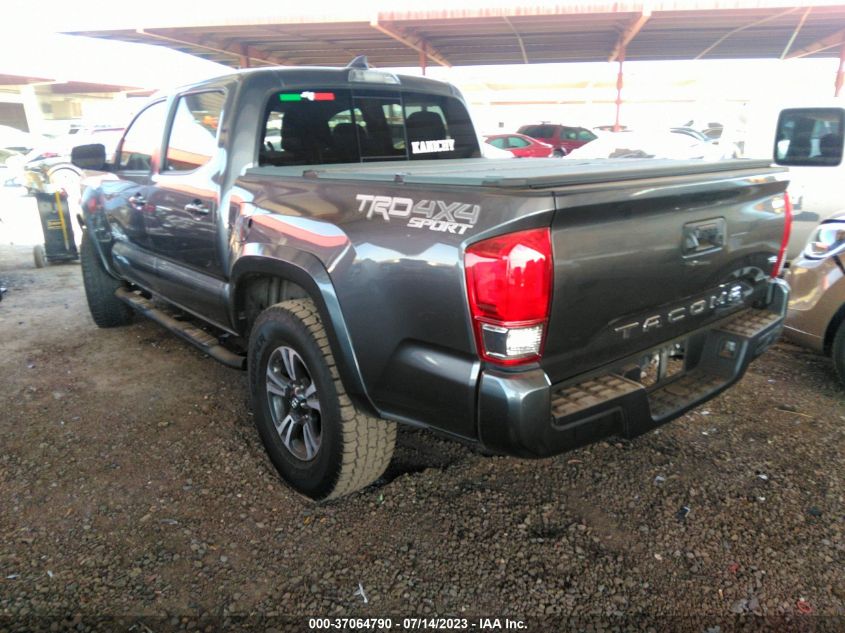 2017 TOYOTA TACOMA DBL CAB/SR/TRDSPT/OR/PRO - 5TFCZ5AN2HX072220