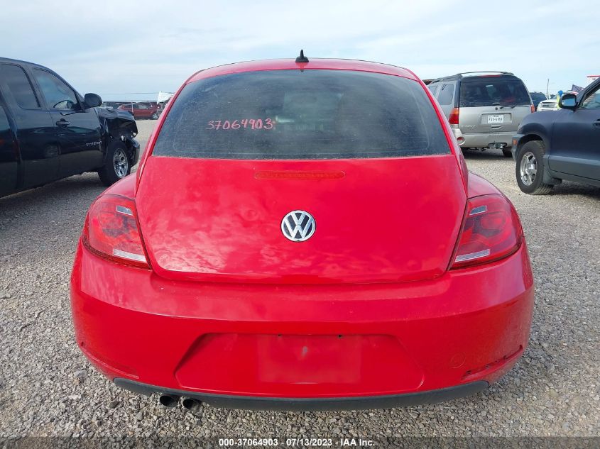 2013 VOLKSWAGEN BEETLE COUPE 2.5L W/SUN - 3VWJP7AT8DM620502