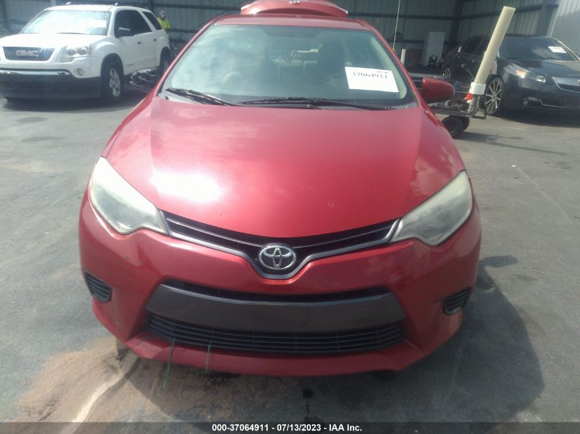 2016 TOYOTA COROLLA LE - 2T1BURHE5GC563434