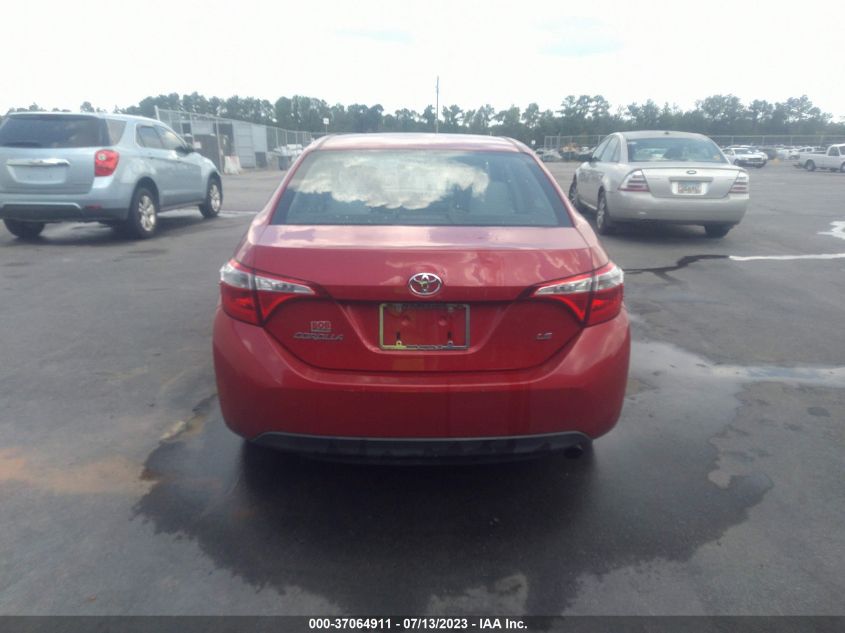 2016 TOYOTA COROLLA LE - 2T1BURHE5GC563434