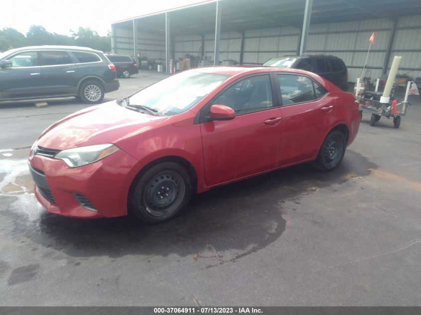 2016 TOYOTA COROLLA LE - 2T1BURHE5GC563434