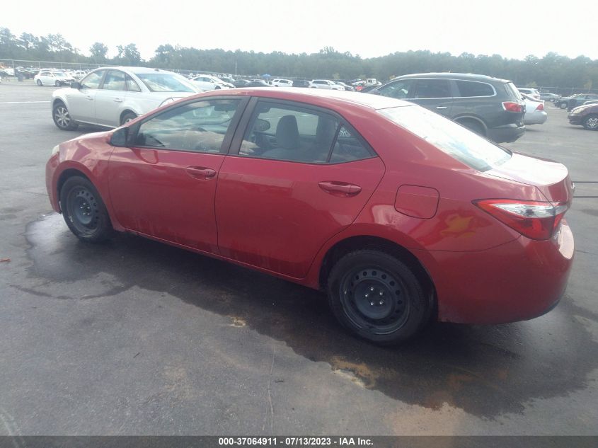 2016 TOYOTA COROLLA LE - 2T1BURHE5GC563434