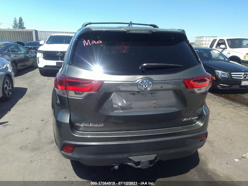 2017 TOYOTA HIGHLANDER XLE/SE - 5TDJZRFH4HS409834