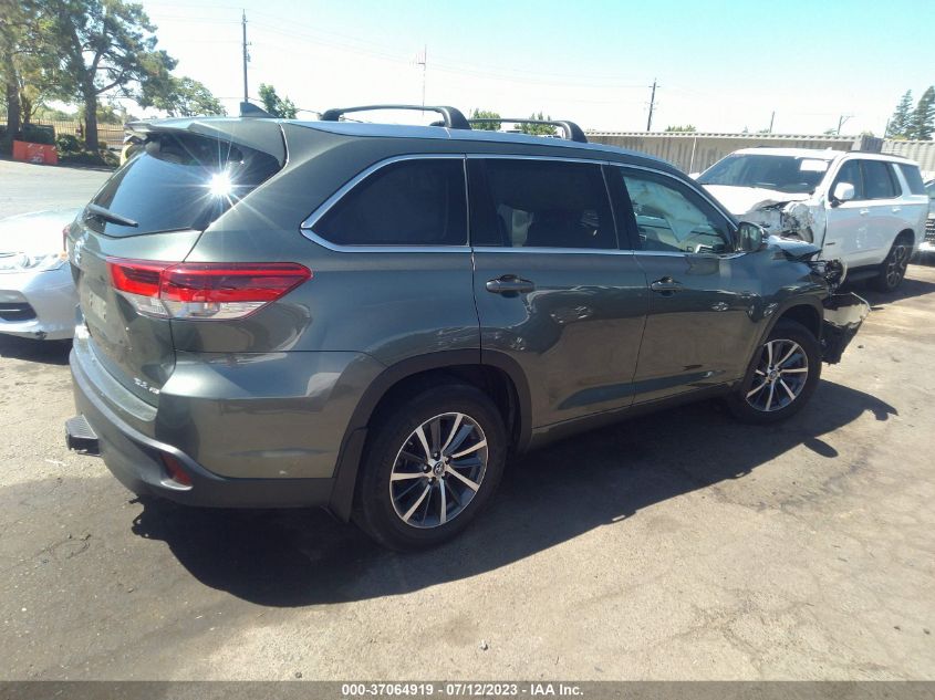 2017 TOYOTA HIGHLANDER XLE/SE - 5TDJZRFH4HS409834