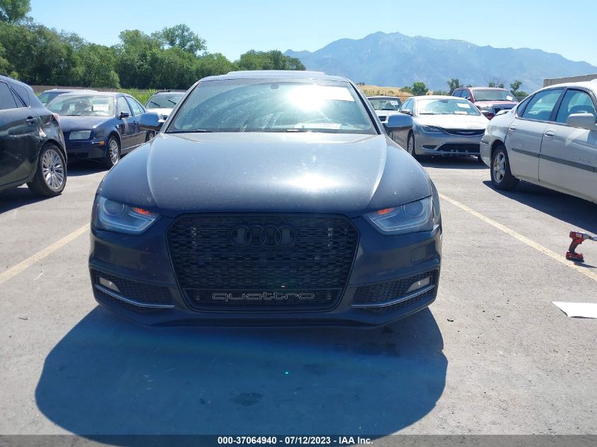 2013 AUDI S4 PREMIUM PLUS WAUBGAFL6DA145035