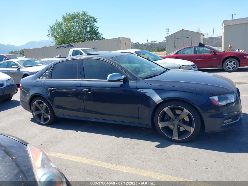 2013 AUDI S4 PREMIUM PLUS WAUBGAFL6DA145035