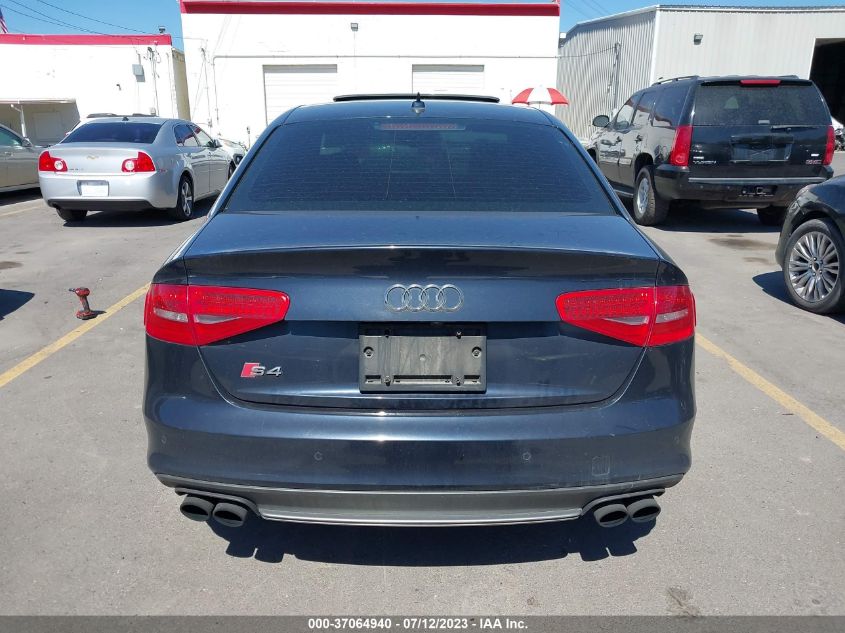 2013 AUDI S4 PREMIUM PLUS WAUBGAFL6DA145035