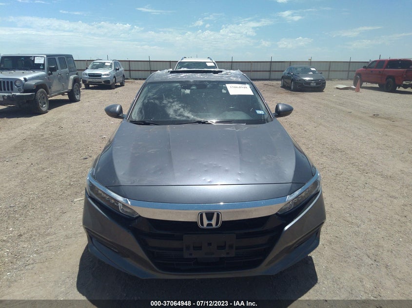 VIN 1HGCV1F51JA153085 2018 HONDA ACCORD SEDAN EX-L 1.5T