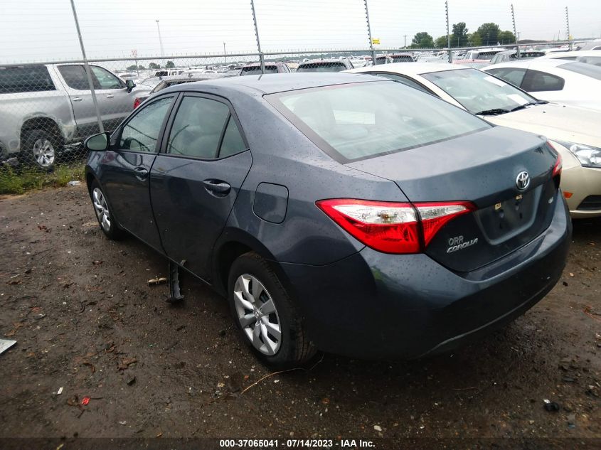 2016 TOYOTA COROLLA L/LE/S/S PLUS/LE PLUS - 5YFBURHE4GP472784