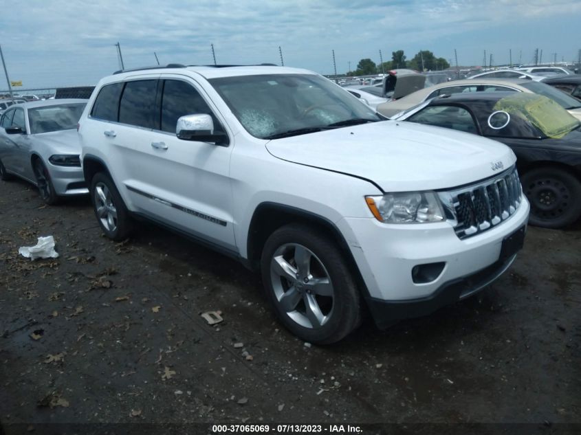 2013 JEEP GRAND CHEROKEE OVERLAND - 1C4RJECG5DC526669