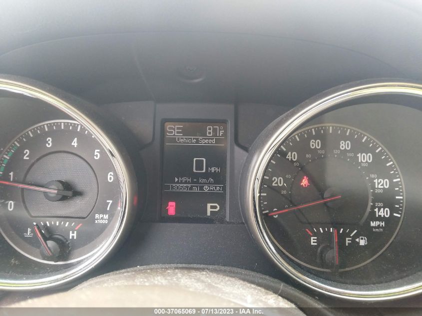 2013 JEEP GRAND CHEROKEE OVERLAND - 1C4RJECG5DC526669