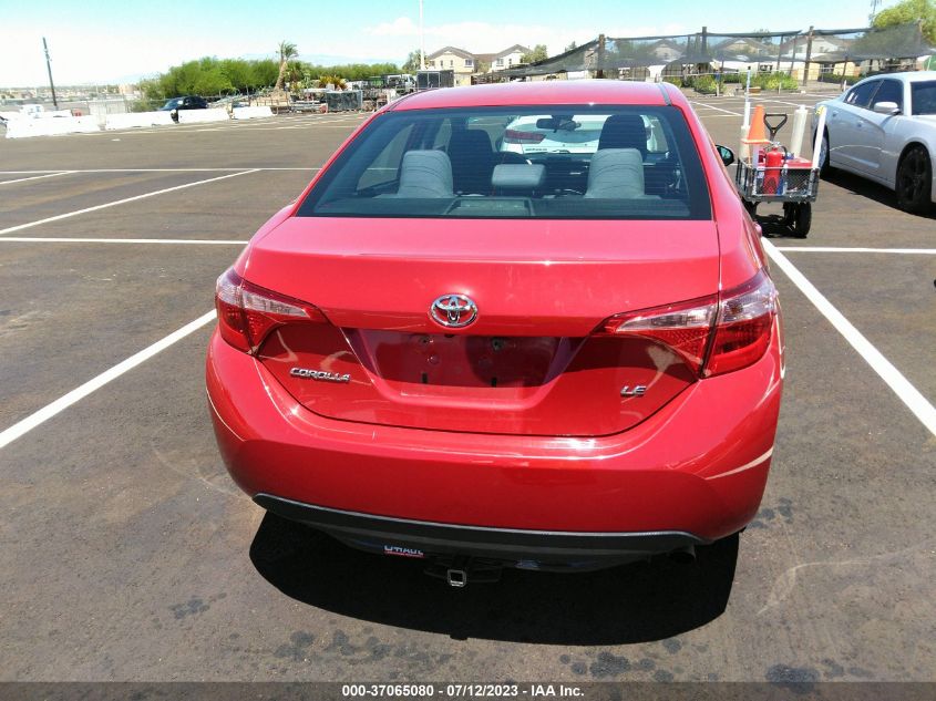 2018 TOYOTA COROLLA L/LE/XLE/SE/XSE - 2T1BURHE6JC087816