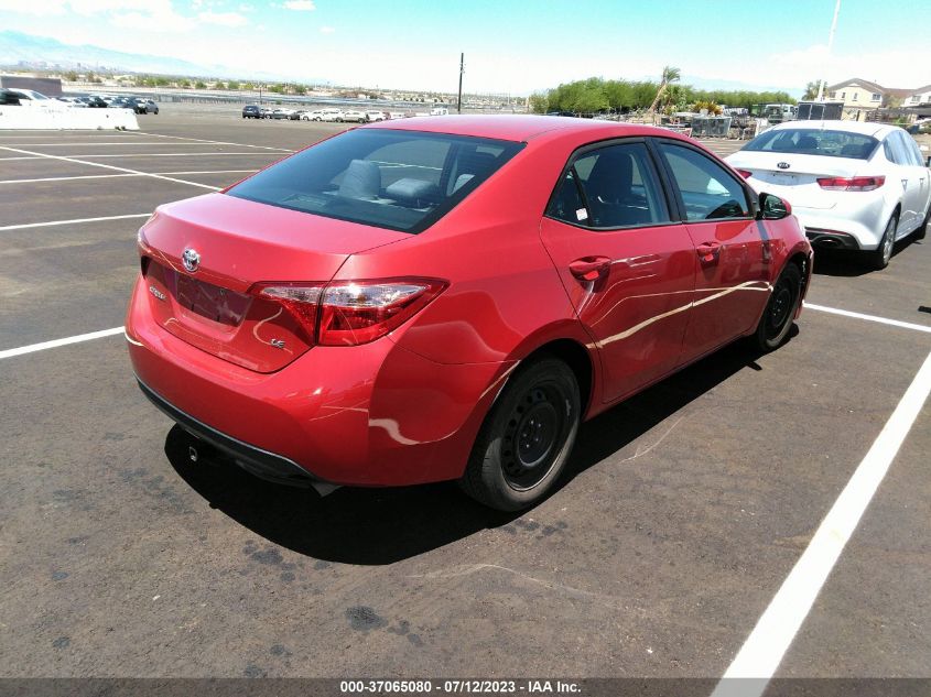 2018 TOYOTA COROLLA L/LE/XLE/SE/XSE - 2T1BURHE6JC087816