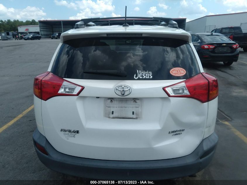 2013 TOYOTA RAV4 LIMITED - 2T3DFREV7DW106231