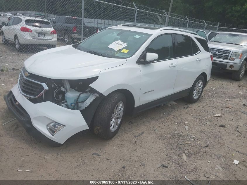 2018 CHEVROLET EQUINOX LT - 3GNAXJEVXJS502137