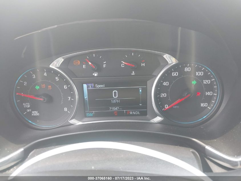 2018 CHEVROLET EQUINOX LT - 3GNAXJEVXJS502137