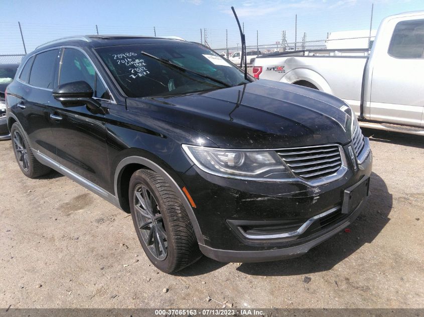 2016 LINCOLN MKX SELECT - 2LMTJ6KR1GBL22812