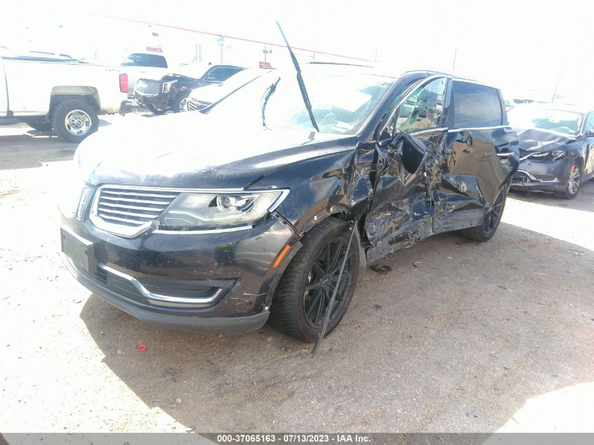 2016 LINCOLN MKX SELECT - 2LMTJ6KR1GBL22812