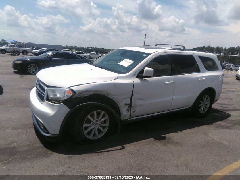 2014 DODGE DURANGO SXT - 1C4RDHAG8EC551675