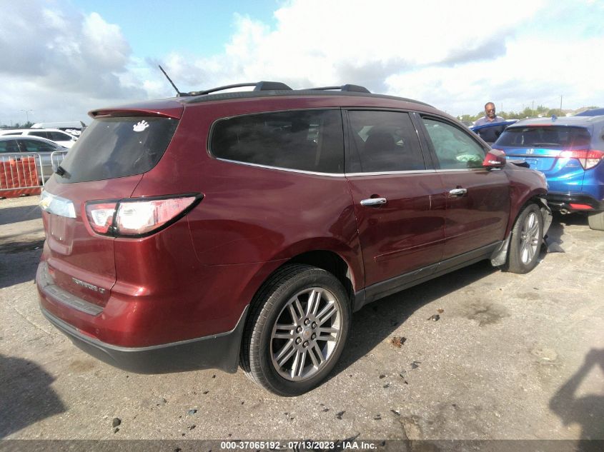 2015 CHEVROLET TRAVERSE LT - 1GNKVGKD1FJ225993