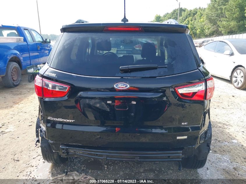 2019 FORD ECOSPORT SE - MAJ3S2GE5KC269932