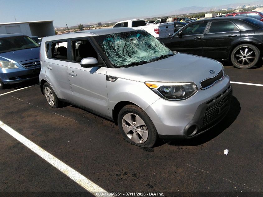 2014 KIA SOUL BASE - KNDJN2A27E7702087