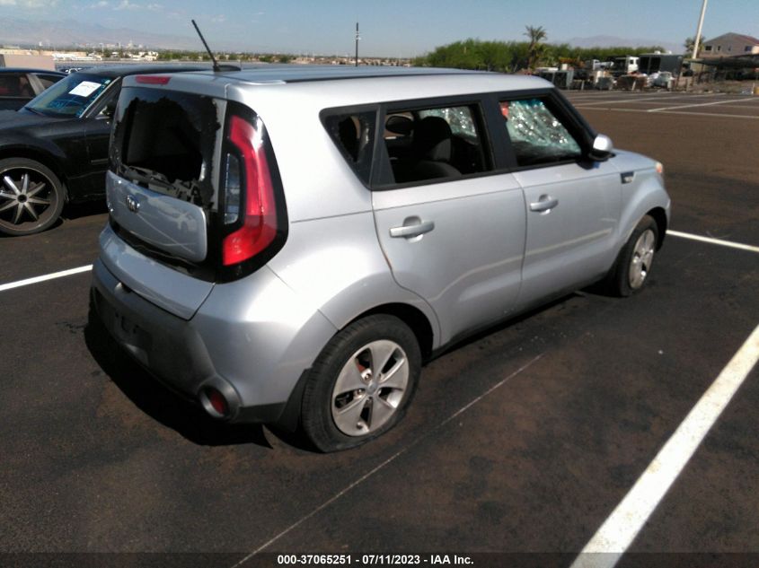 2014 KIA SOUL BASE - KNDJN2A27E7702087