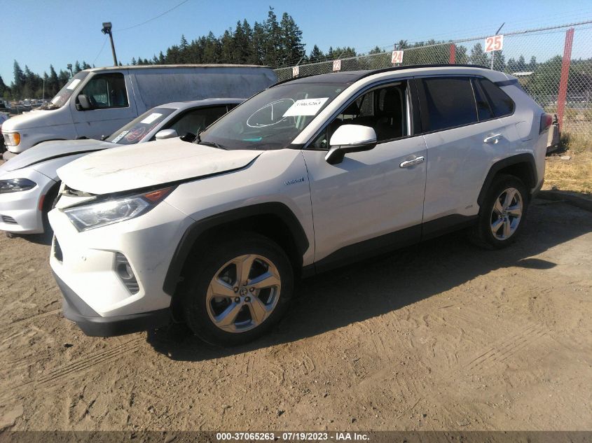 2020 TOYOTA RAV4 LIMITED - 4T3DWRFV2LU007068