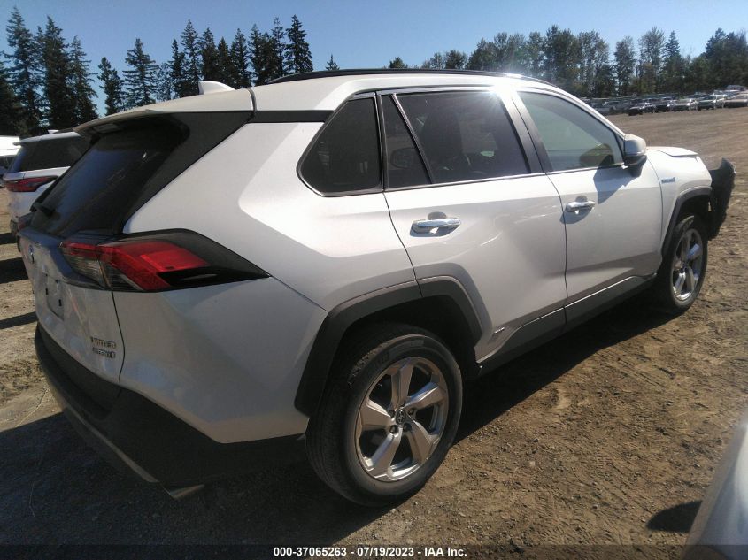 2020 TOYOTA RAV4 LIMITED - 4T3DWRFV2LU007068
