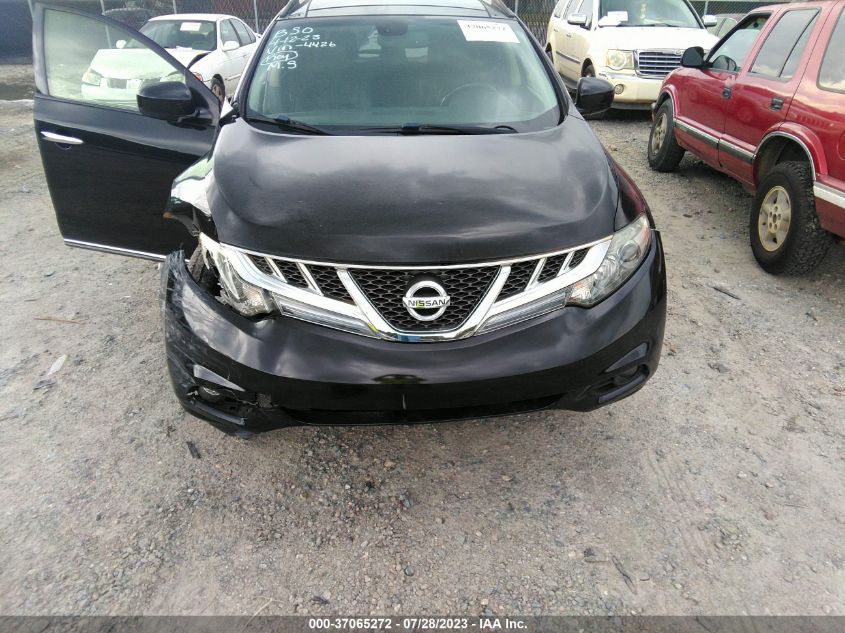 2014 NISSAN MURANO SL - JN8AZ1MU6EW404426