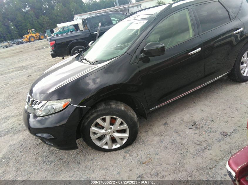2014 NISSAN MURANO SL - JN8AZ1MU6EW404426