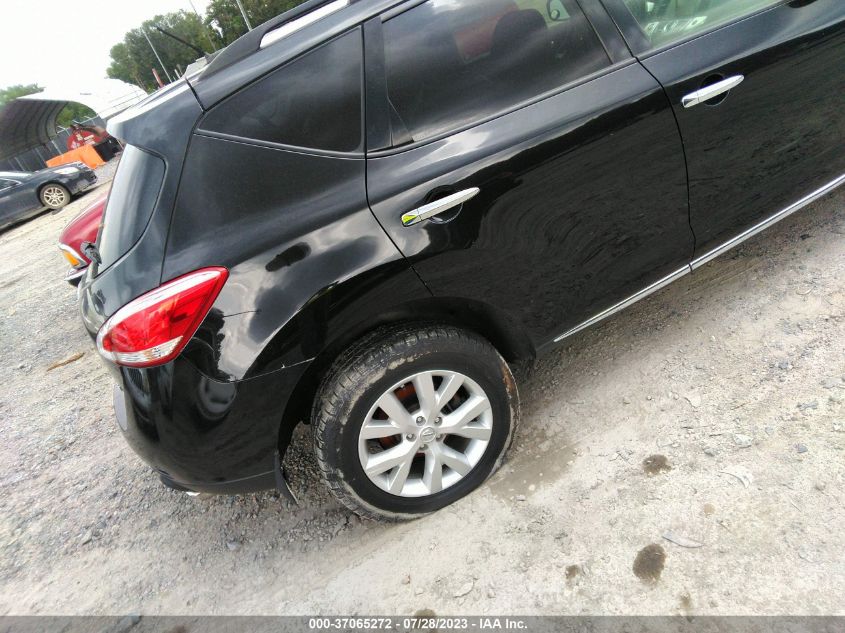 2014 NISSAN MURANO SL - JN8AZ1MU6EW404426