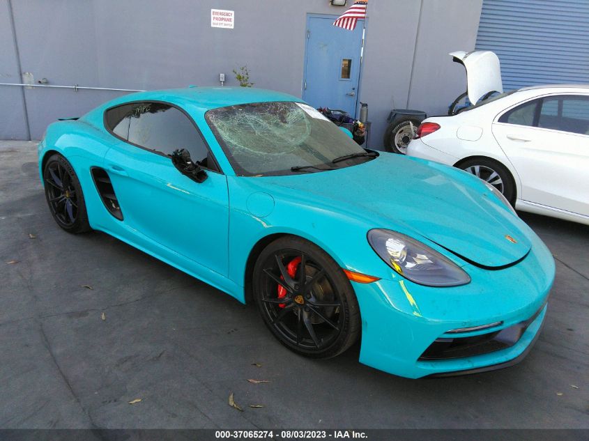 2018 PORSCHE 718 CAYMAN S/GTS - WP0AB2A86JK279653