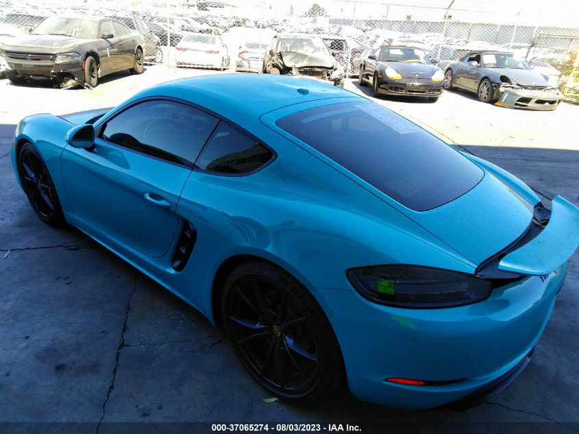 2018 PORSCHE 718 CAYMAN S/GTS - WP0AB2A86JK279653