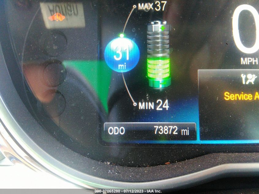 2016 CHEVROLET SPARK EV LT KL8CL6S02GC592927