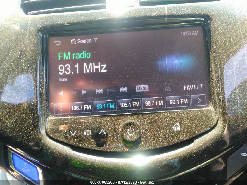 2016 CHEVROLET SPARK EV LT KL8CL6S02GC592927