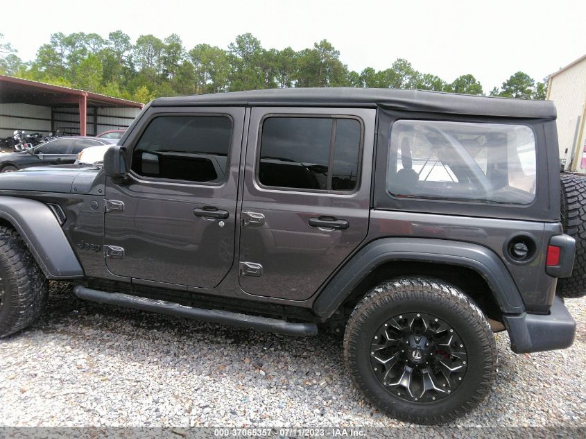 2022 JEEP WRANGLER UNLIMITED SPORT - 1C4HJXDN3NW141860