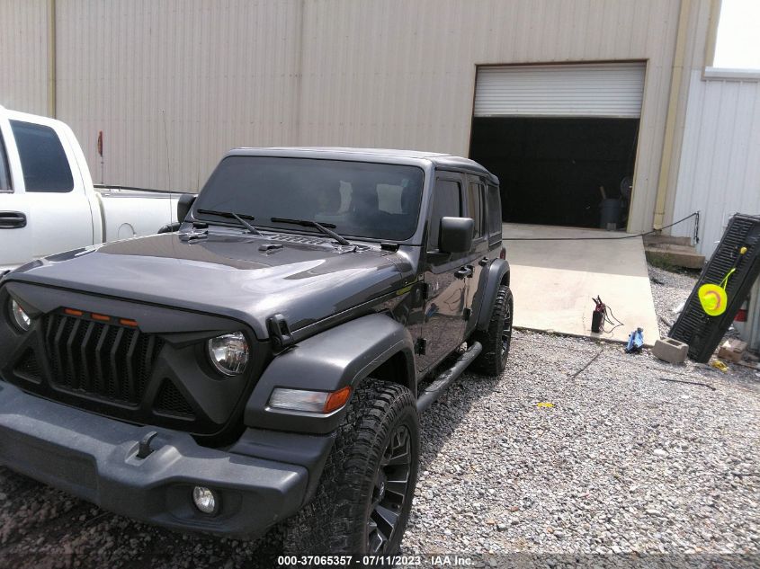 2022 JEEP WRANGLER UNLIMITED SPORT - 1C4HJXDN3NW141860