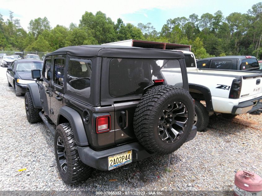 2022 JEEP WRANGLER UNLIMITED SPORT - 1C4HJXDN3NW141860