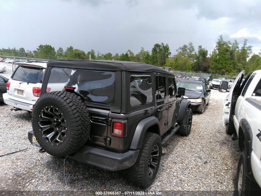 2022 JEEP WRANGLER UNLIMITED SPORT - 1C4HJXDN3NW141860