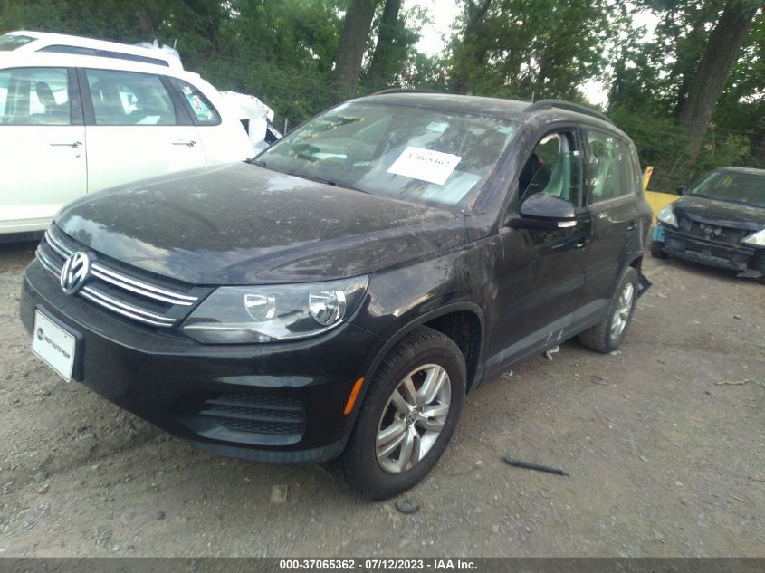 2016 VOLKSWAGEN TIGUAN S/SE/SEL/R-LINE - WVGAV7AX3GW573830