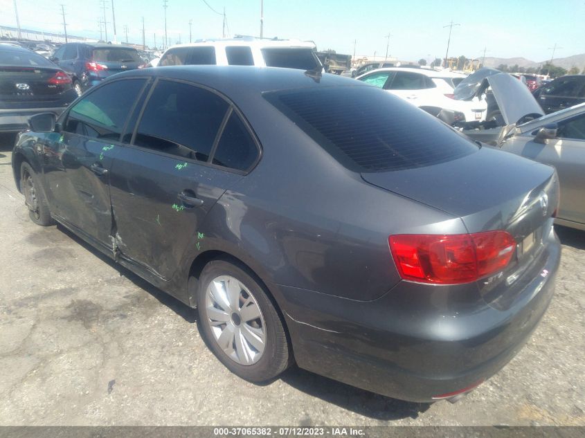 2014 VOLKSWAGEN JETTA SEDAN SE - 3VWD17AJ6EM399626