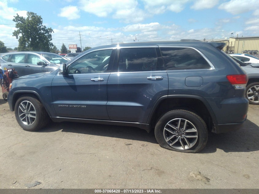 VIN 1C4RJFBG9KC809645 2019 JEEP GRAND CHEROKEE LIMITED