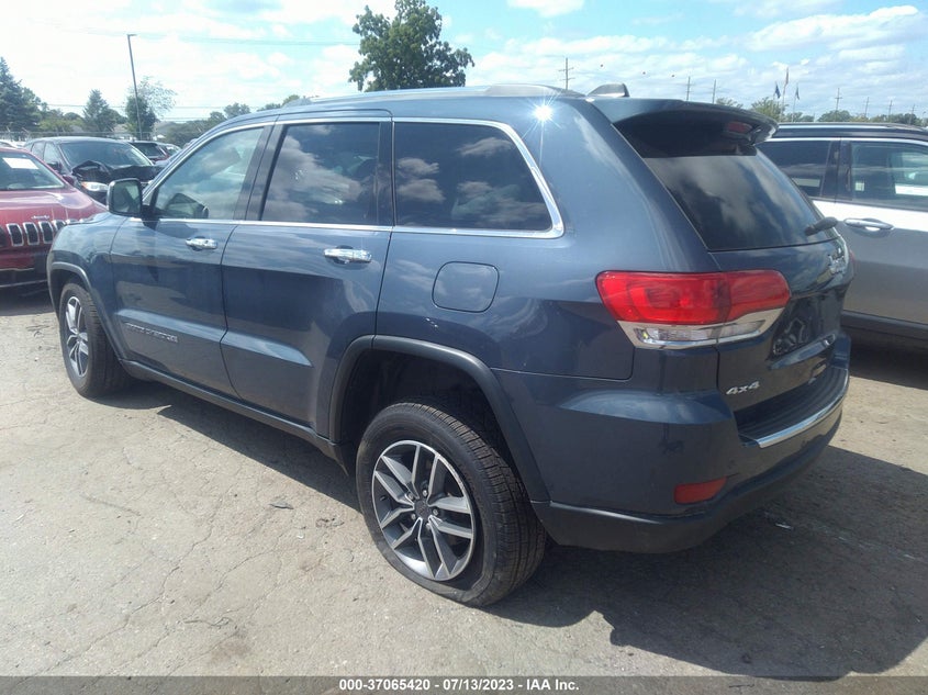 VIN 1C4RJFBG9KC809645 2019 JEEP GRAND CHEROKEE LIMITED