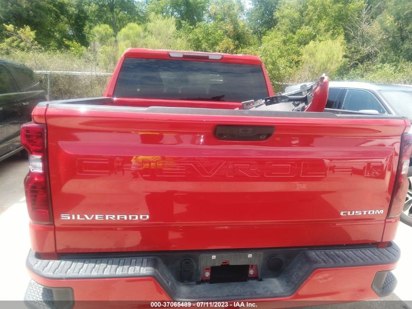 2022 CHEVROLET SILVERADO 1500 CUSTOM - 1GCPABEK0NZ624708