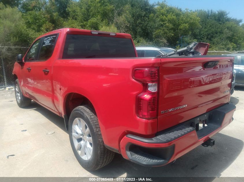 2022 CHEVROLET SILVERADO 1500 CUSTOM - 1GCPABEK0NZ624708