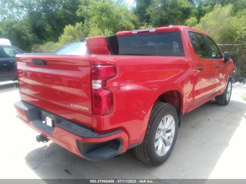 2022 CHEVROLET SILVERADO 1500 CUSTOM - 1GCPABEK0NZ624708